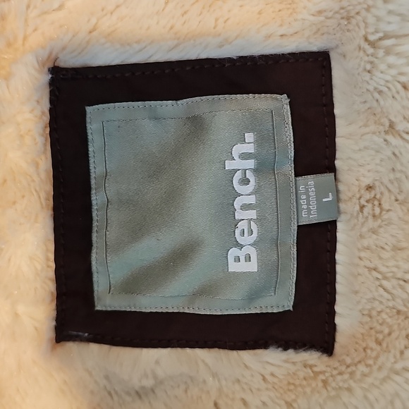 Bench Burgundy Large Zip Up Hooded Coat - Picture 5 of 7